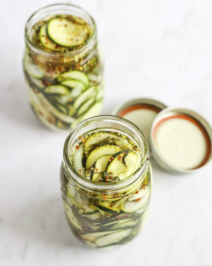 How to Make Pickled Zucchini The Kitchn